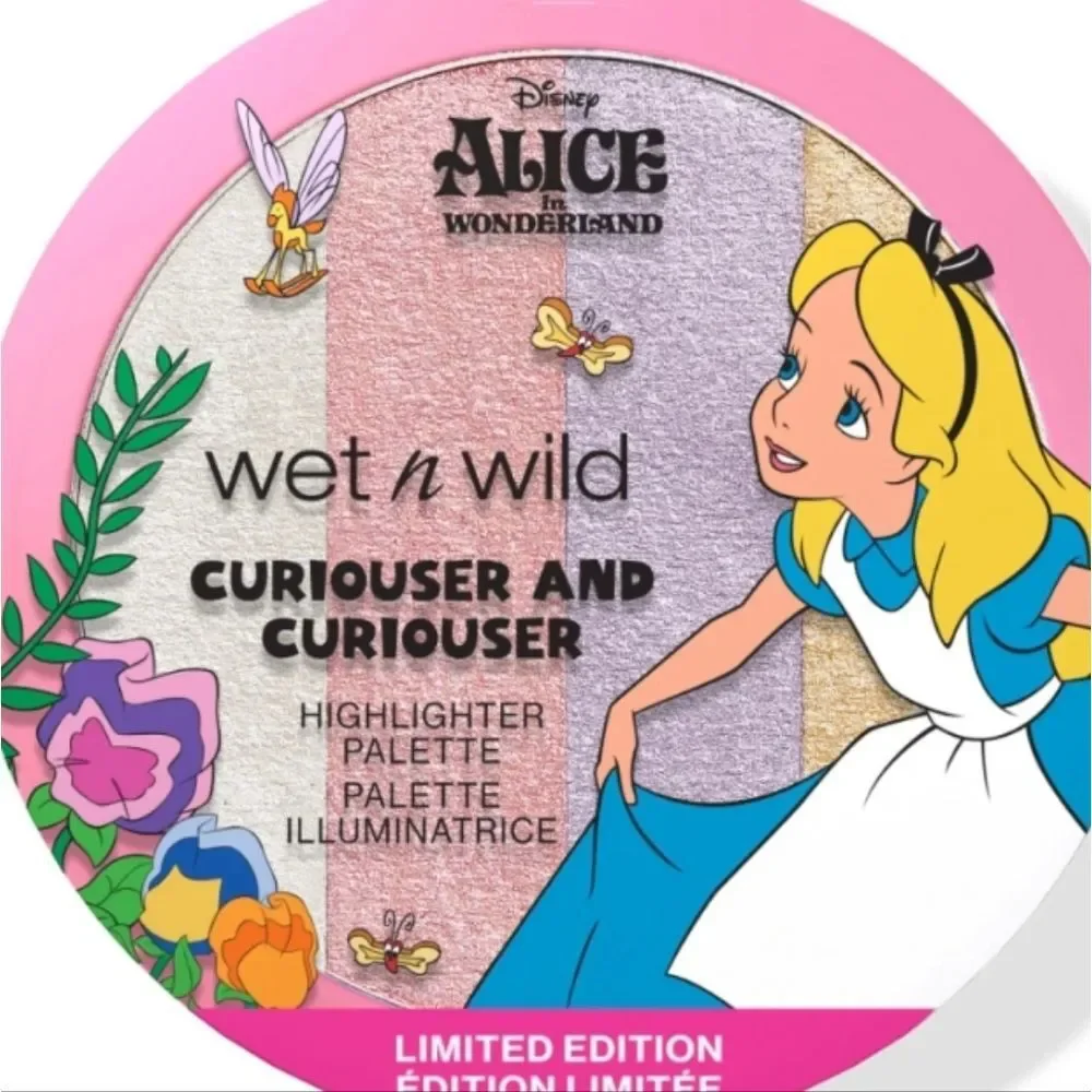 Wet-N-Wild X Alice In Wonderland Curiouser And Curiouser Highlighter Palette